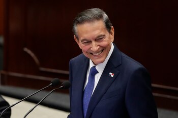 Laurentino Cortizo, presidente de Panamá.