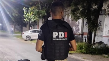 Un motociclista fue internado en