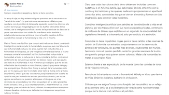 Gustavo Petro se despachó contra