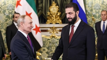 Putin felicita a Al Shara