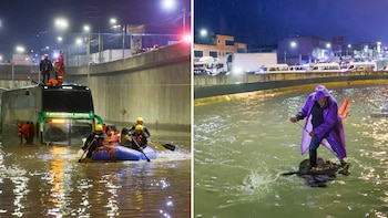 Arequipa bajo el agua: Lluvia