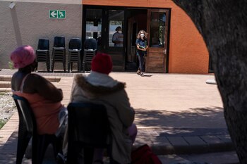 Los participantes del ensayo de