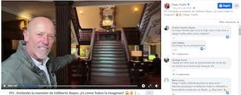 El actor Diego Truijillo mostró