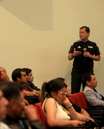 El exárbitro, Víctor Hugo Carrillo,