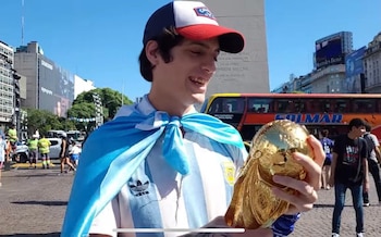 El joven llegó bien temprano