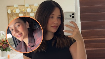 Lina Tejeiro reveló cómo ha cambiado su vida durante el embarazo: “Me veo más cachetona”