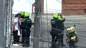 La captura de una mujer