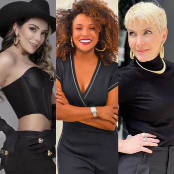 Marilyn Patiño, Mabel Lara y