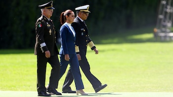 La presidenta Claudia Sheinbaum a