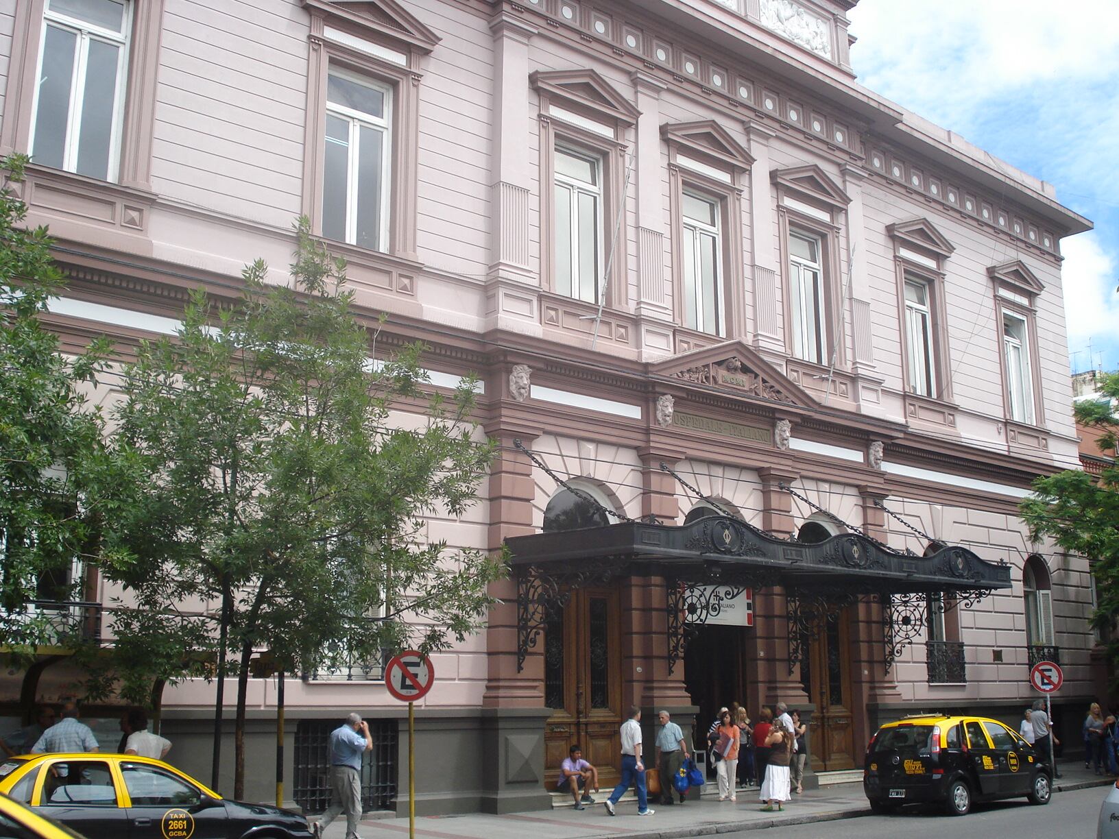 La pareja estaba internada en el Hospital Italiano
