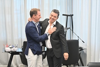 Jorge Brito y Marcelo Gallardo