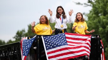 Olympic gold medalist Suni Lee