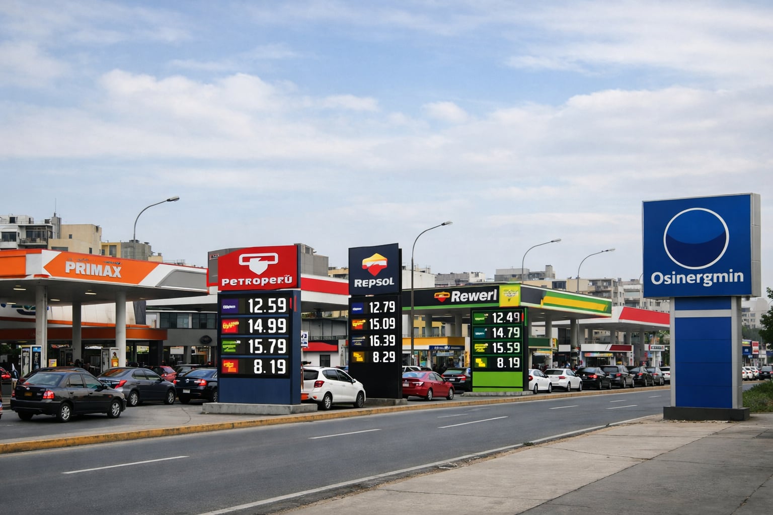Precio del GNV, GLP, Diésel y gasolina en Perú para hoy, miércoles 15 de julio de 2026