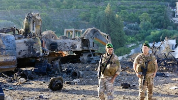 El presidente de Líbano acusa