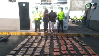 Pareja fue capturada tras presuntamente