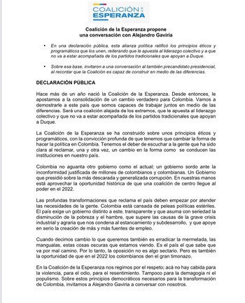 Coalición de la Esperanza