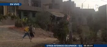 El alcalde del SJL llegó