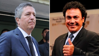 Jorge Vergara y Hugo Sánchez