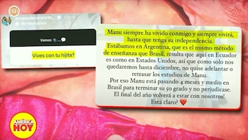 Ana Paula Consorte explica qué