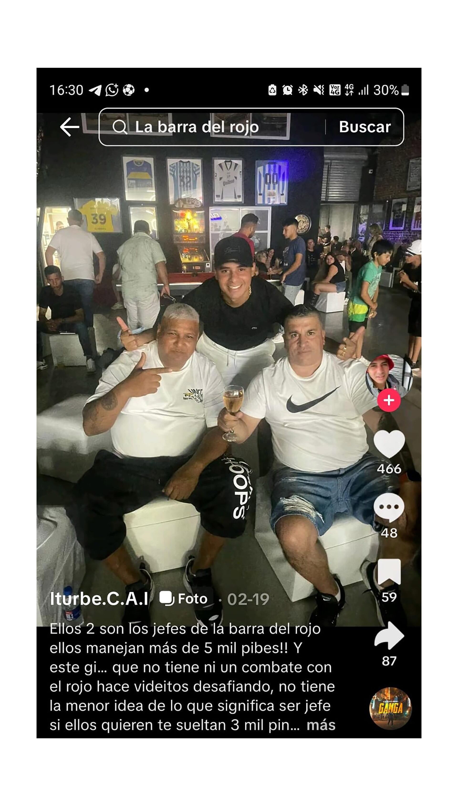 Iturbe junto a Mario Nadalich y Juan Ignacio Lencziki