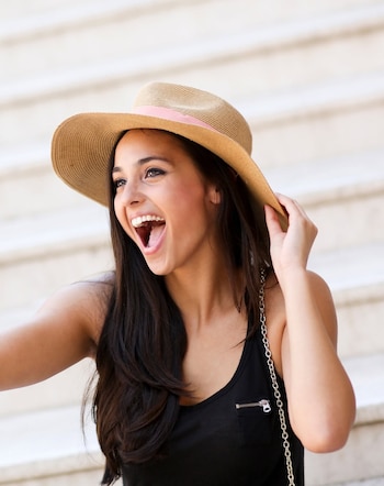 Proteger el cabello del sol,