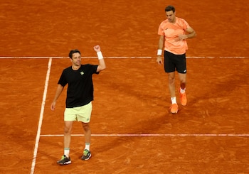 Zeballos y Granollers se metieron entre los cuatro mejores en París (Fuente: REUTERS/Lisi Niesner)