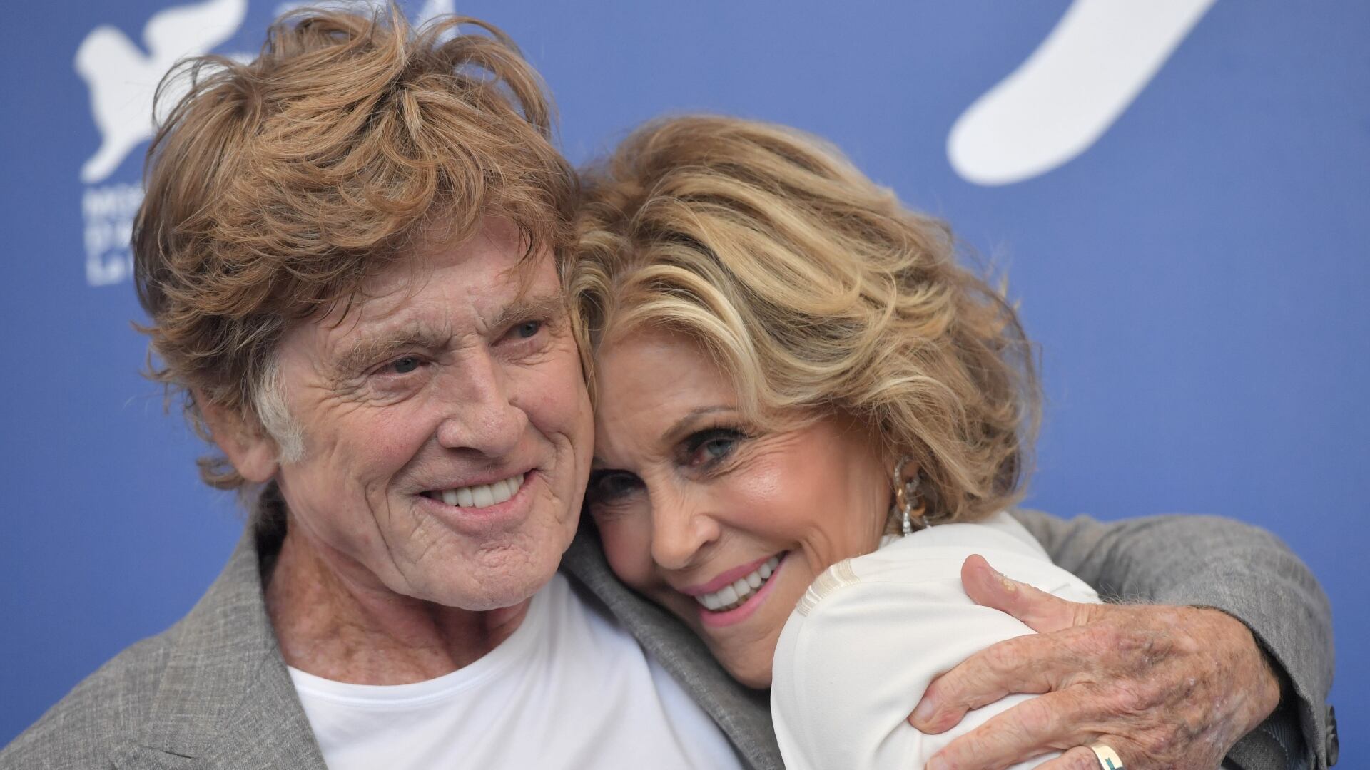 Jane Fonda confesó que su relación con Robert Redford no fue tan cercana como en sus películas. (AFP)