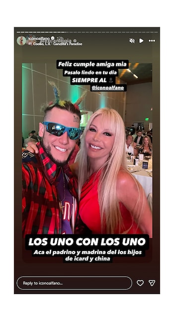 Alex Caniggia se sumó a