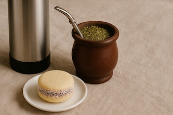 El alfajor de maicena, con