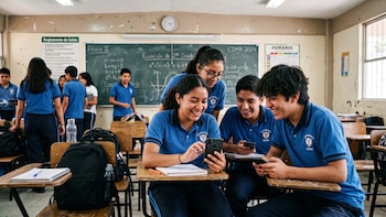 Qué pasa si un alumno saca el celular en clase: las sanciones que prevé la nueva regla escolar de la SEP