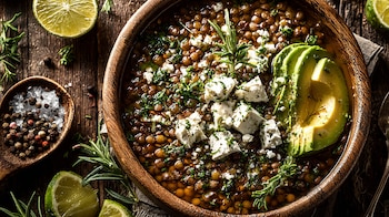 La receta de lentejas con