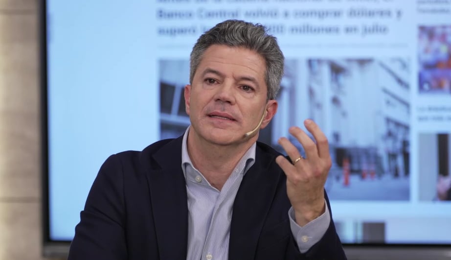 Laspina citó el caso de Perú para destacar que la autonomía del Banco Central sostuvo la política monetaria pese a la inestabilidad política (Infobae en Vivo)