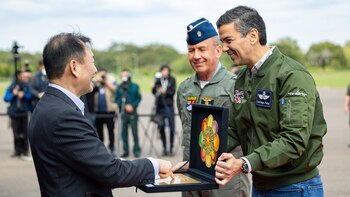 El presidente de Paraguay, Santiago