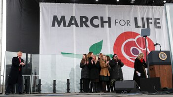 Donald Trump participó de una