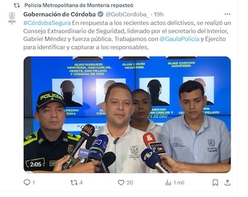 Los responsables serían hombres de