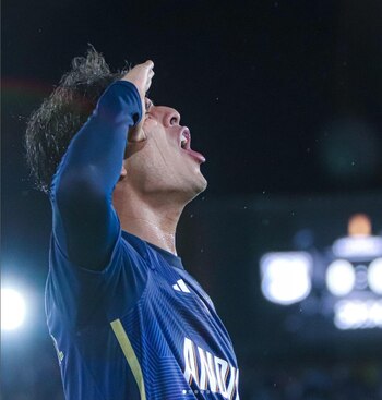 Carvajal celebró con el gesto