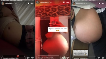 Tamara mostró cómo avanza su embarazo y lo comparó con su primera experiencia con Jamaica