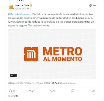 (X/@MetroCDMX)