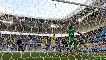 La presencia de los aficionados de la selección Colombia se volverá sentir en los estadios con su regreso a la Copa del Mundo, luego de su última participación en Rusia 2018 - crédito REUTERS/Ricardo Moraes