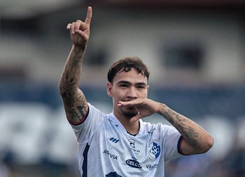 Ricardo 'El Caballo' Márquez volvió al gol tras dos meses y catorce días de sequía. Esta fotografía es durante la celebración de su anotación - crédito @cartaginescr/Instagram