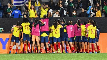 Kolumbiens U17-Frauenmannschaft verlor gegen Brasilien