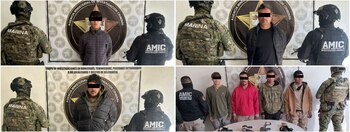 Los sujetos capturados en Sonora