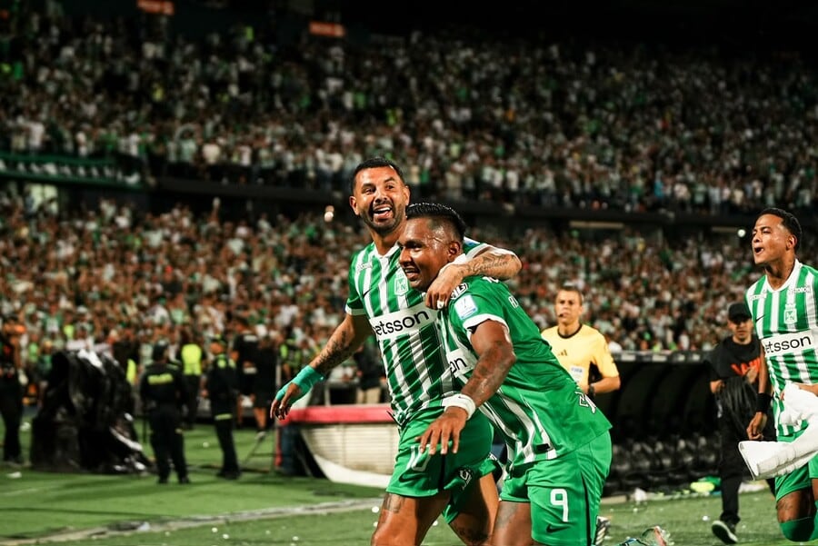 Cardona envío un mensaje de motivación a la hinchada verde, ironizando al Deportes Tolima-crédito David Jaramillo/Colprensa