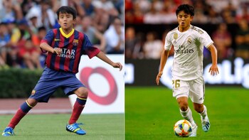 Takefusa Kubo jugó para Barcelona