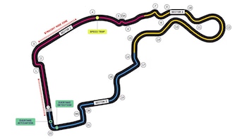 Trazado del Madring, sede del Gran Premio de España de la Fórmula 1 2026 - crédito F1