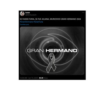 Varios fanáticos lamentaron la salida