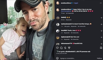 Enrique Iglesias y Anna Kournikova