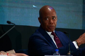 Eric Adams, alcalde de Nueva