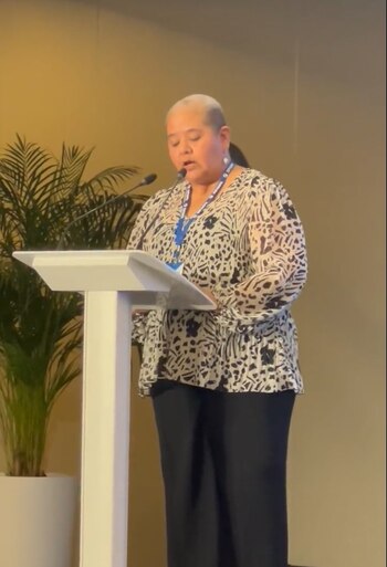 La periodista colombiana fue galardonada