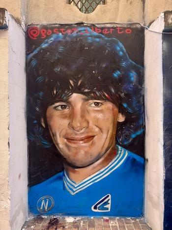 Así quedó el mural